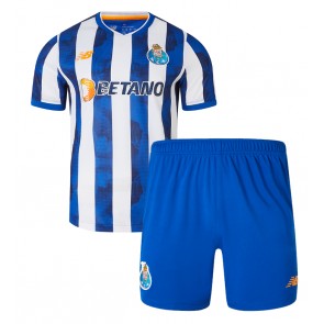 Porto Dětské Domácí dres komplet 2024-25 Krátký Rukáv (+ trenýrky)